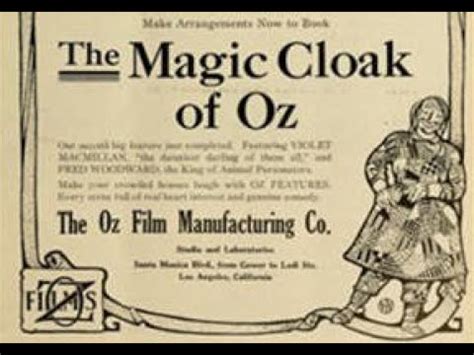 The magic cloak if oz